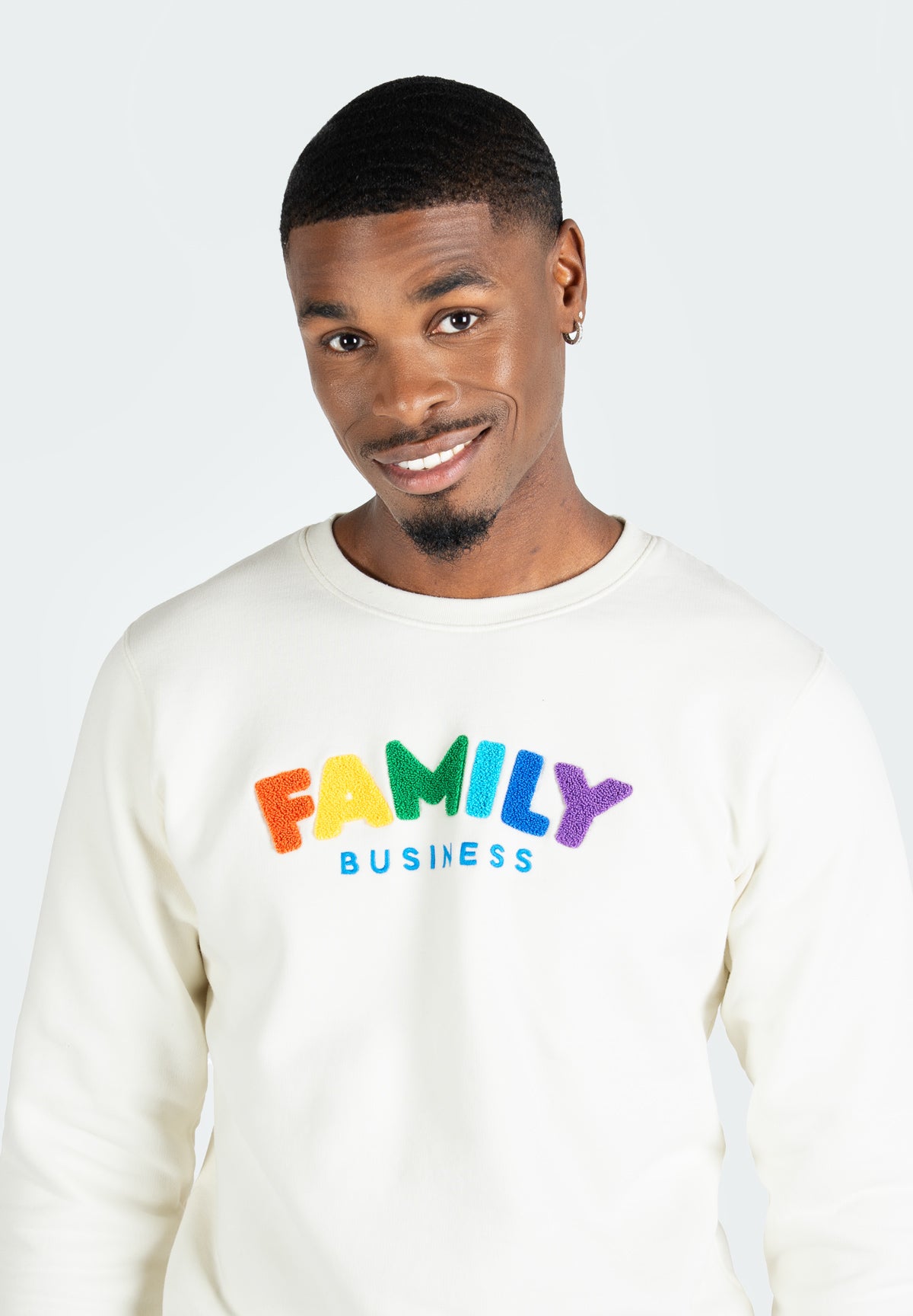 Sweatshirt Dylan FAMILY BUSINESS Cream