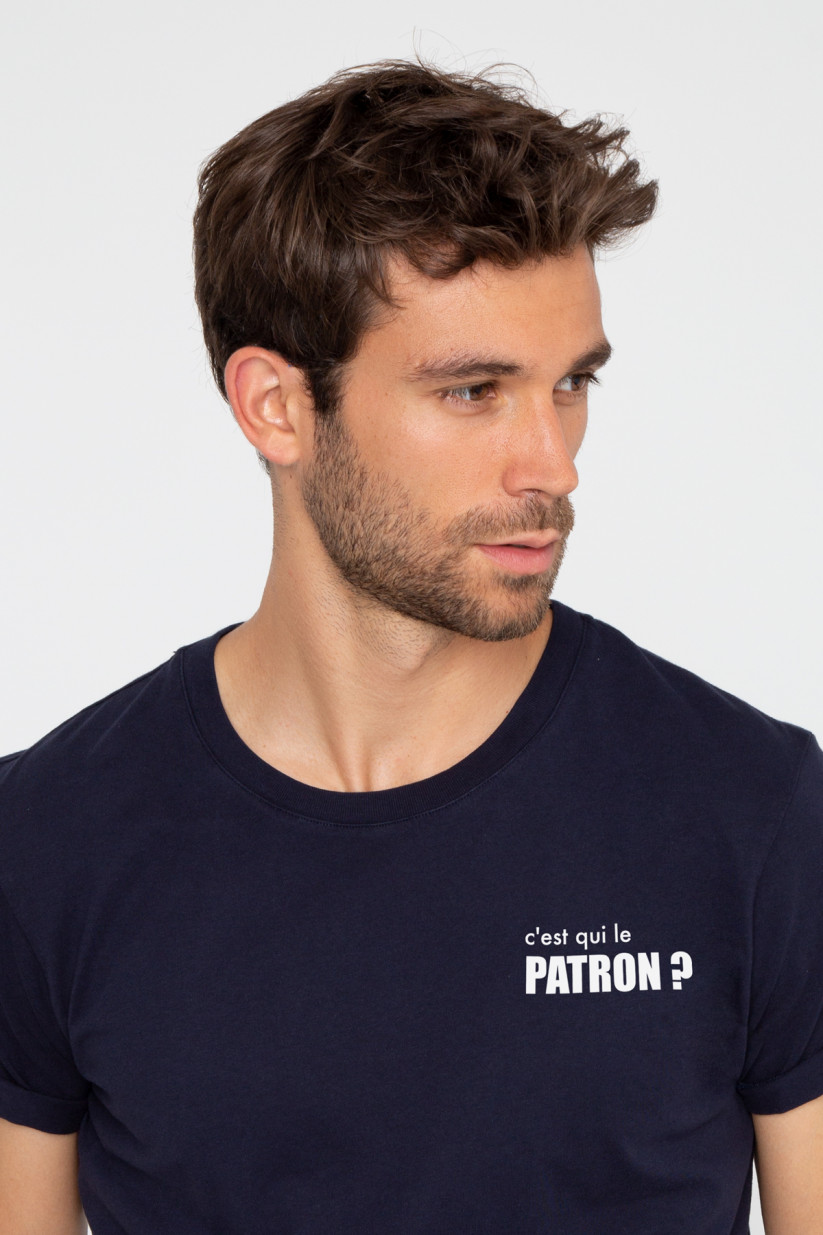 T-shirt C'EST QUI LE PATRON ?