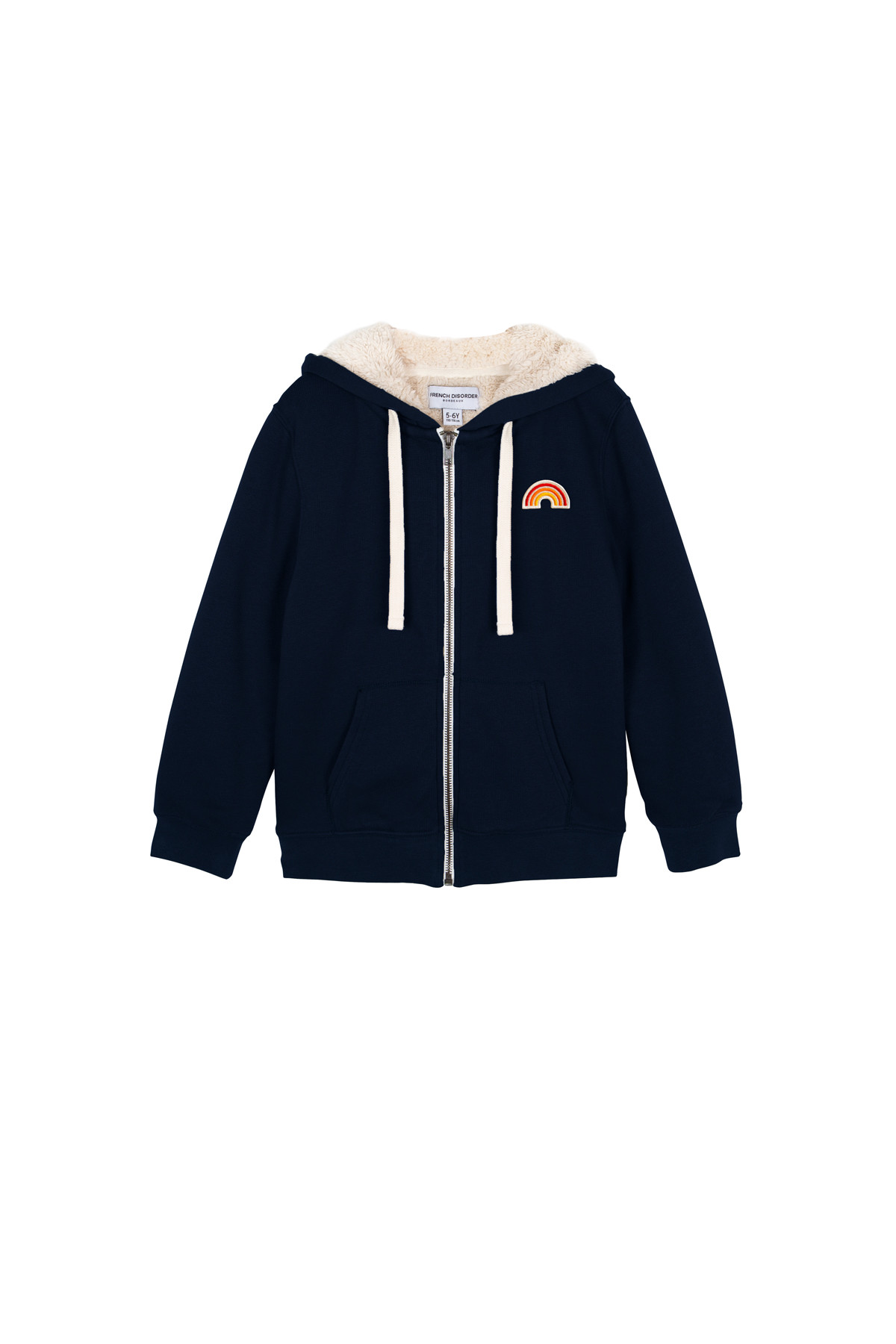 Hoodie Sherpa Mini Robin RAINBOW