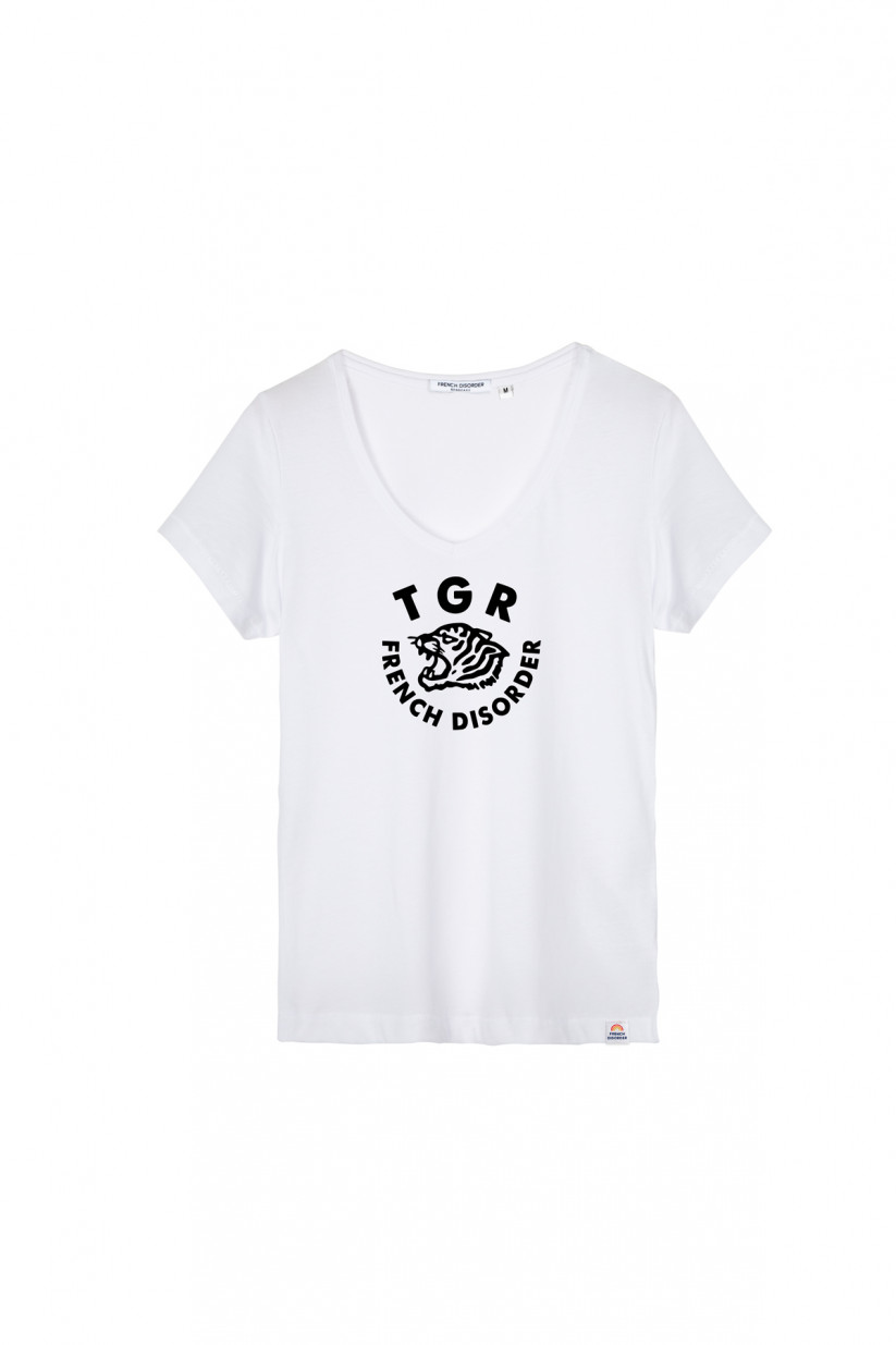 Photo de T-SHIRTS COL V T-shirt col V TIGER chez French Disorder