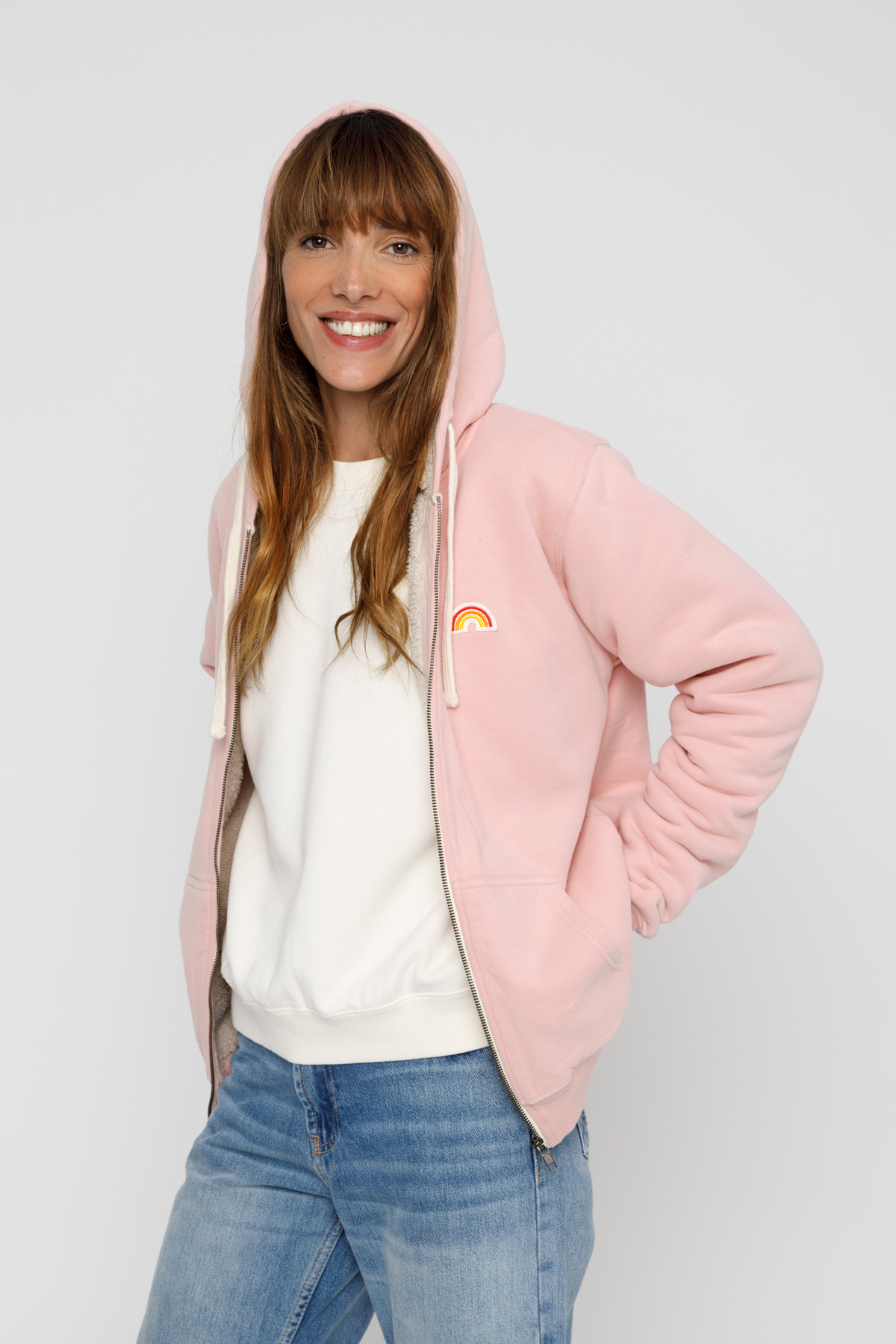 Hoodie Sherpa Robin Femme