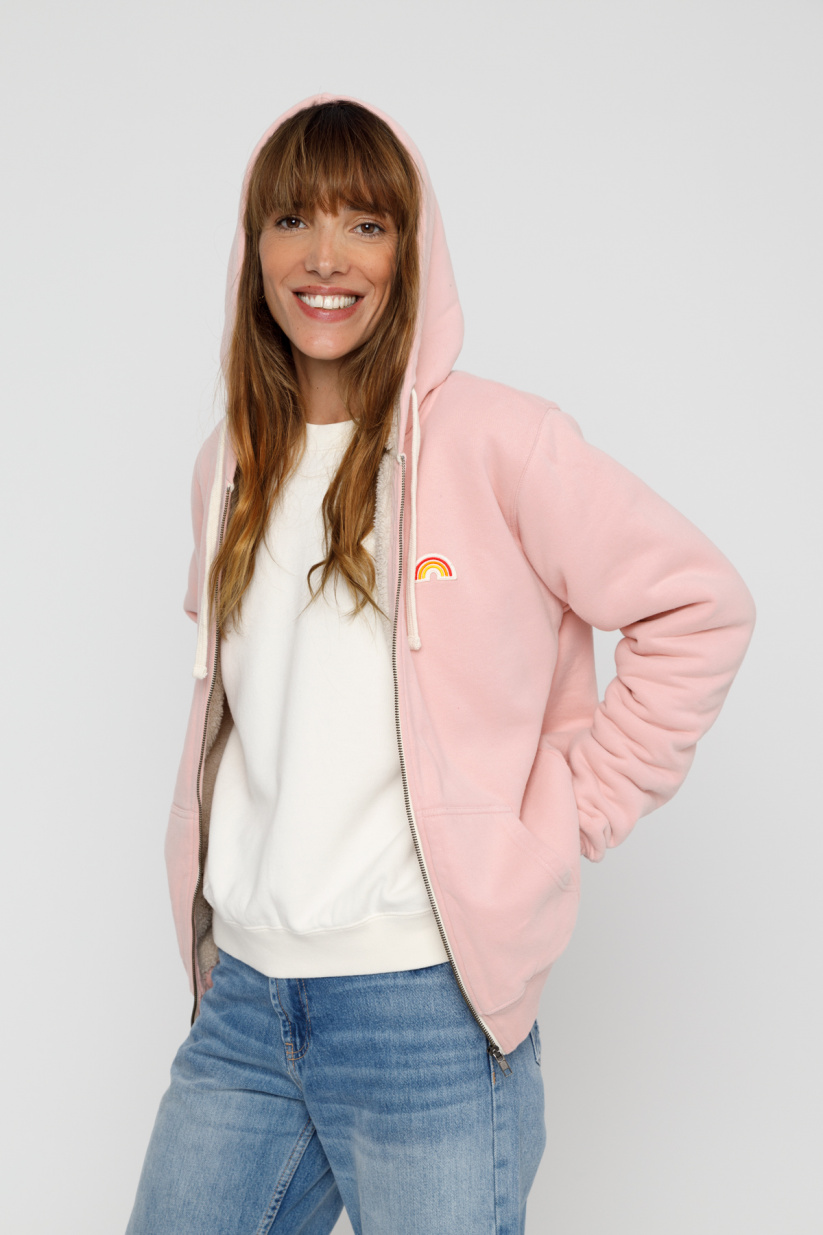 Hoodie Sherpa Robin Femme