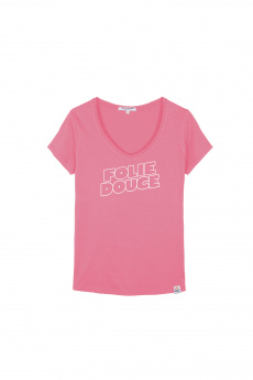 Tshirt Col V FOLIE DOUCE