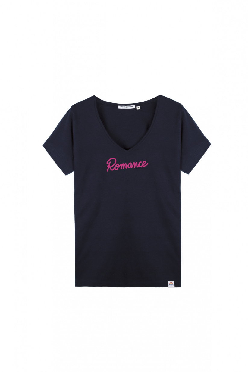 Tshirt col V ROMANCE