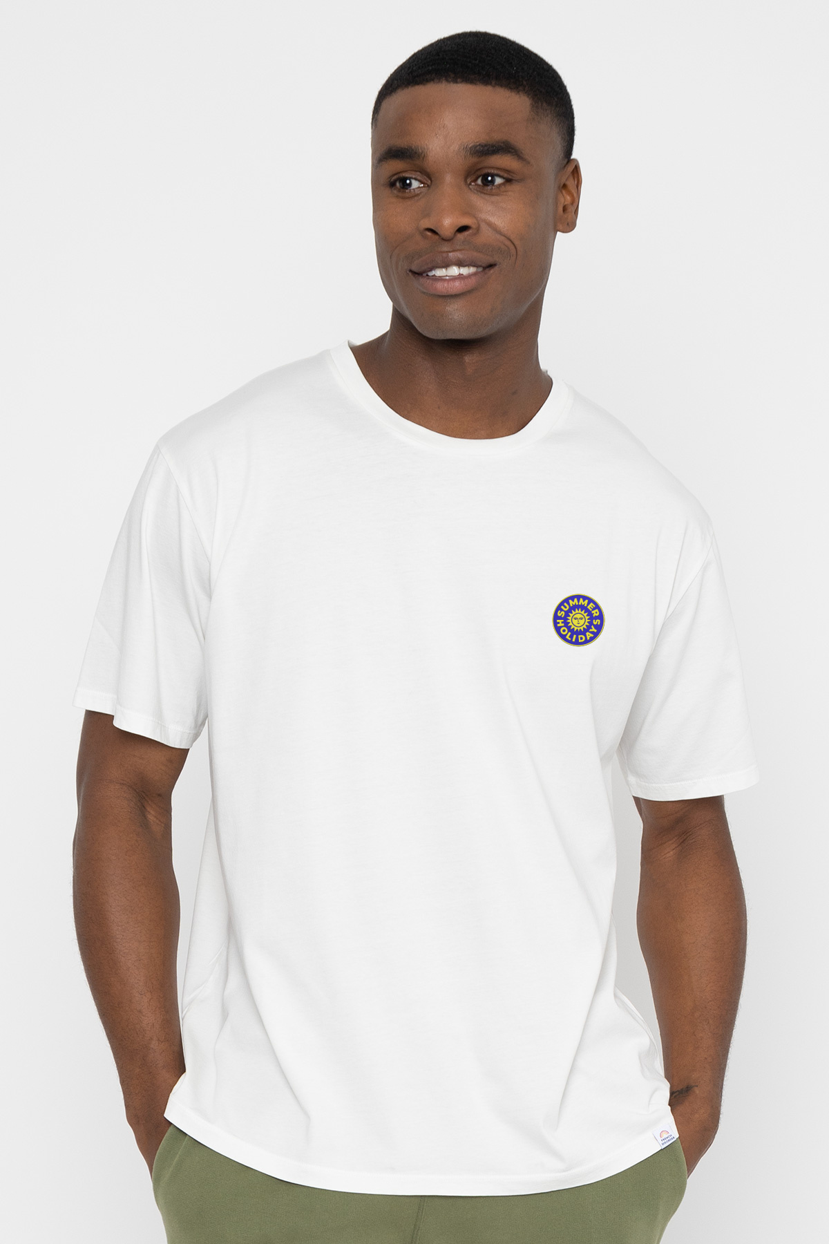 SUMMER HOLIDAYS patch T-shirt