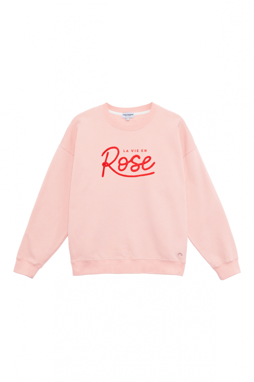 Sweatricotin LA VIE EN ROSE