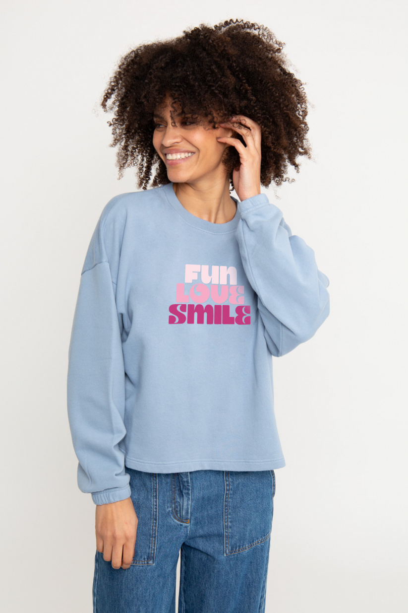 Nora FUN LOVE SMILE Sweatshirt