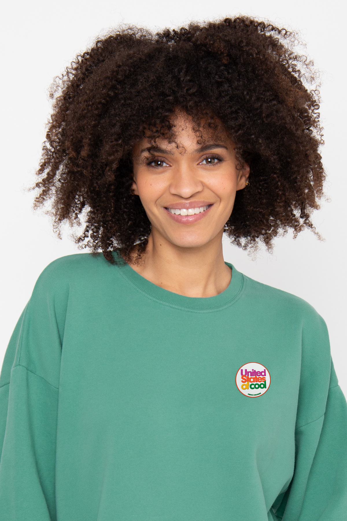 Nora US COOL patch sweatshirt