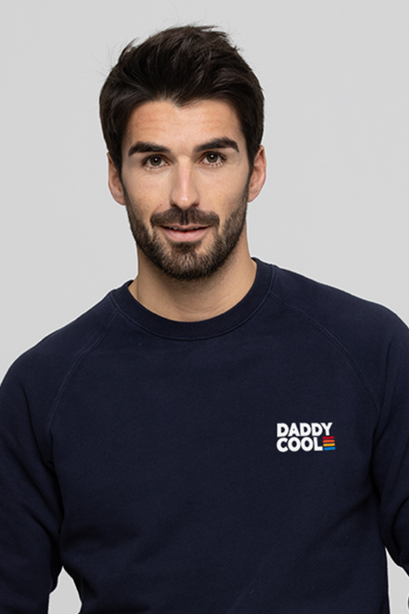 Sweat Clyde DADDY COOL Coeur Broderie