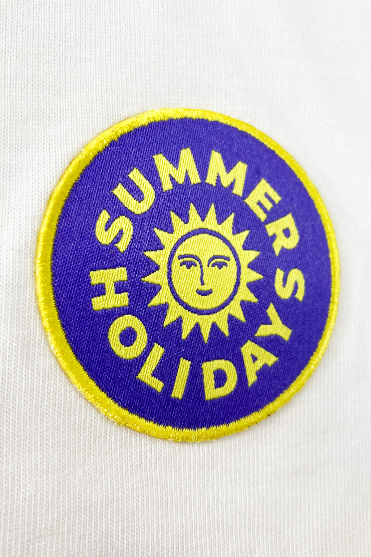 SUMMER HOLIDAYS patch T-shirt mike